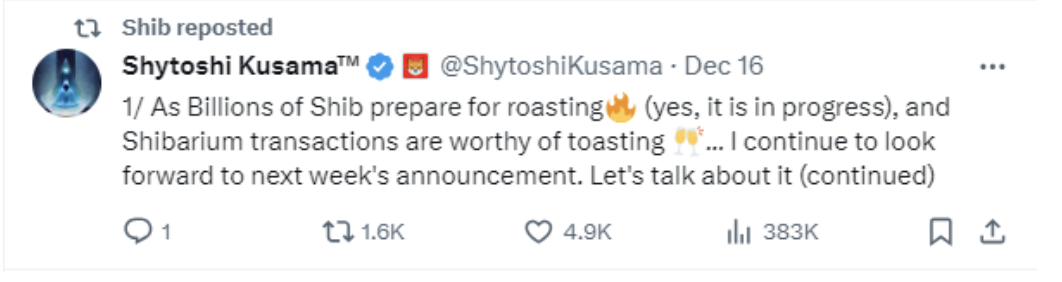 @ShytoshiKusama on X