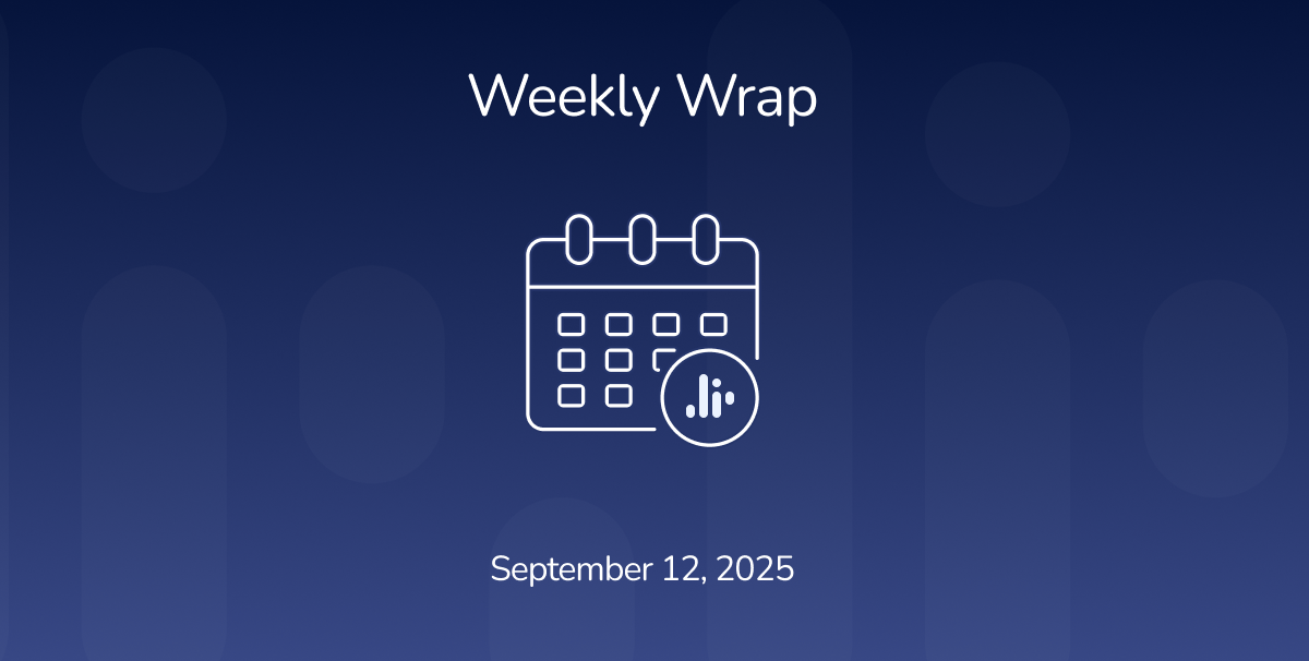  Crypto Weekly Wrap: 12th September 2025
