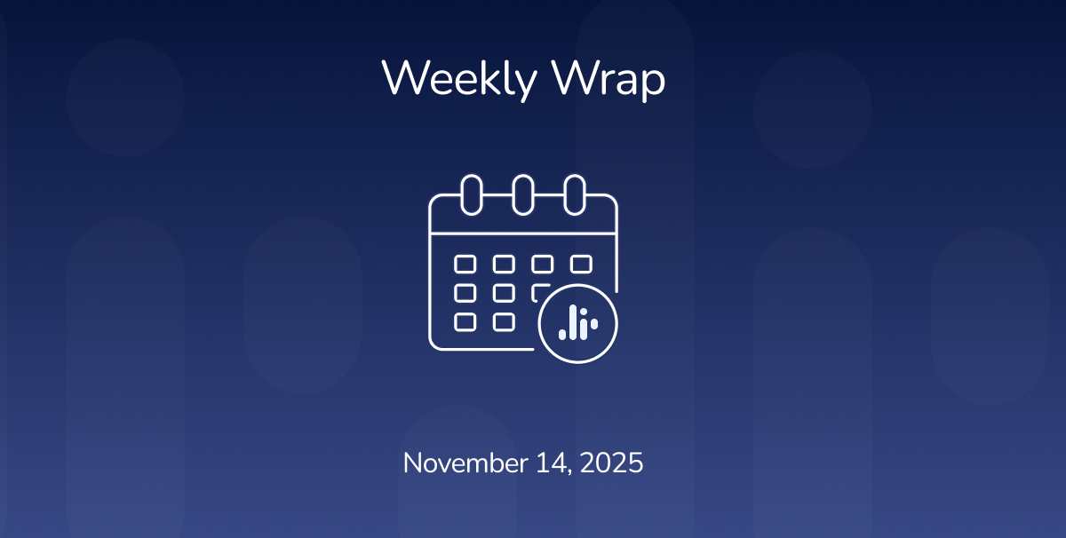 Crypto Weekly Wrap: 14th November 2025