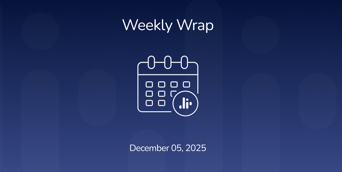 Crypto Weekly Wrap: 5th December 2025