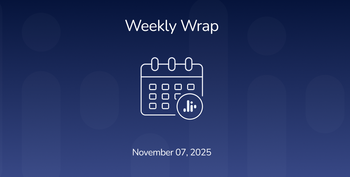 Crypto Weekly Wrap: 7th November 2025
